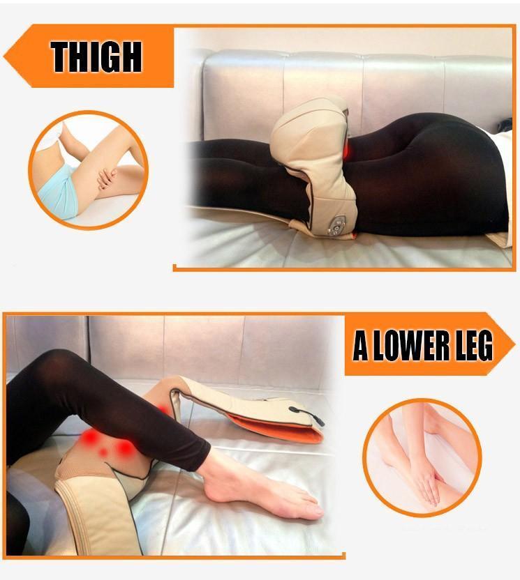 Heated U-Shaped Neck and Back Massage Cushion