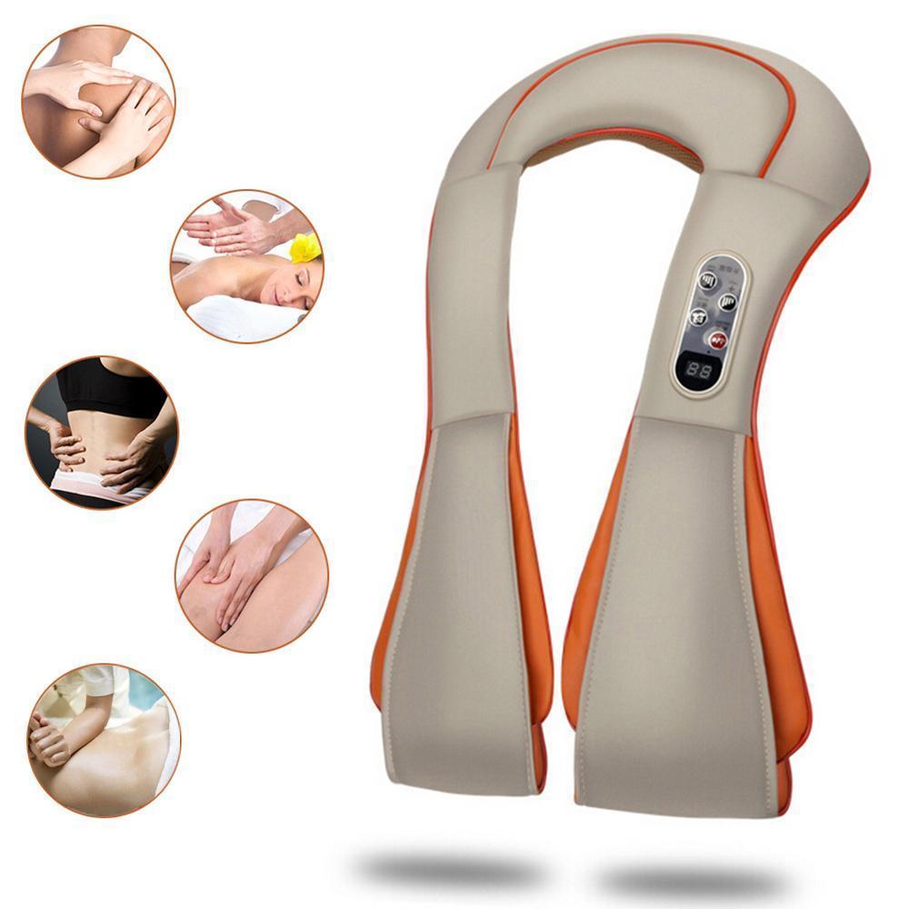 Heated U-Shaped Neck and Back Massage Cushion