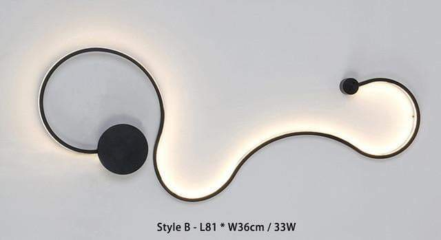 Unique Flush Mount Contemporary LED Ceiling Light Fixtures - Yeezlab