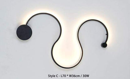 Unique Flush Mount Contemporary LED Ceiling Light Fixtures