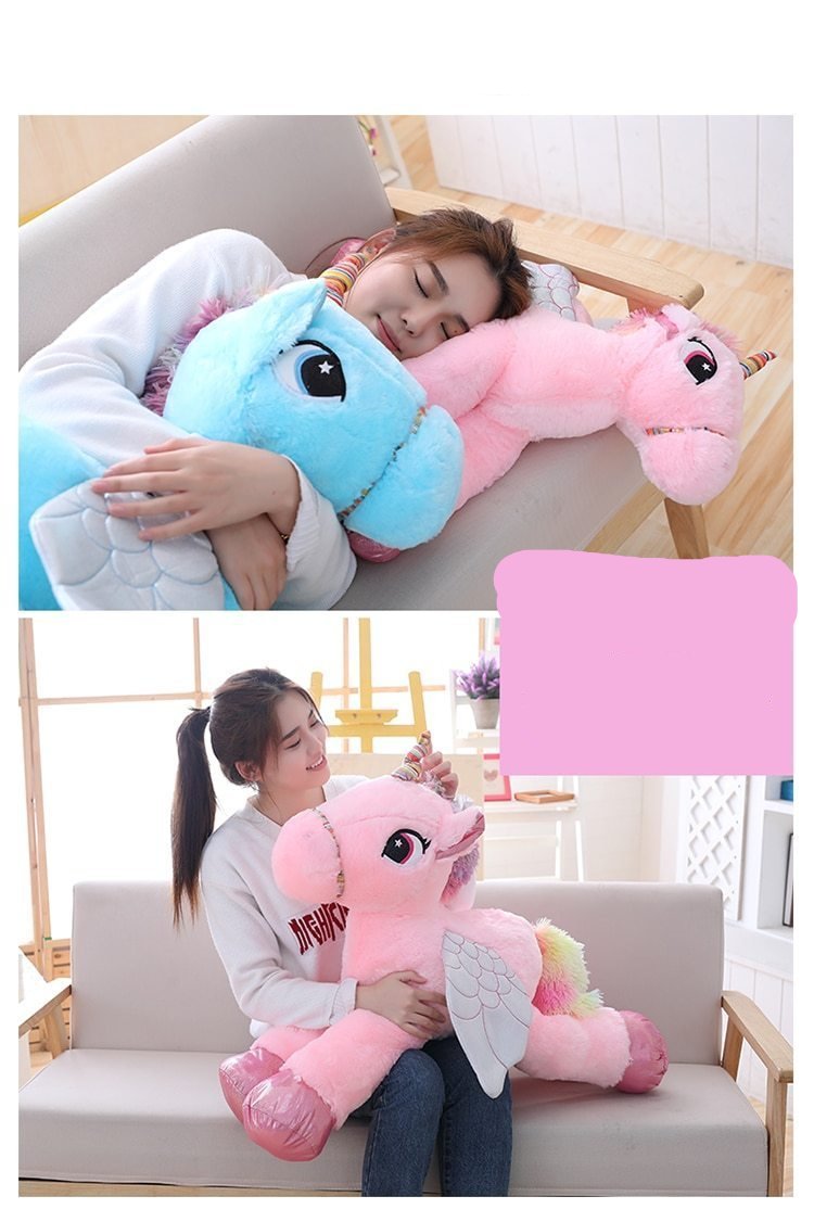 Big Cute Stuffed Unicorn Toy