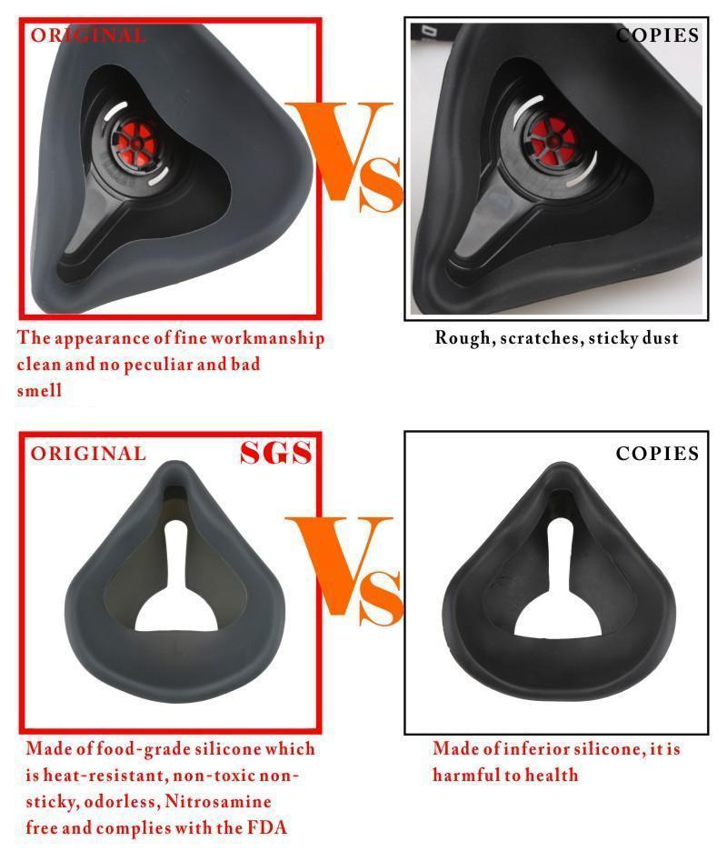 High Altitude Training Fitness Mask For Endurance Workout