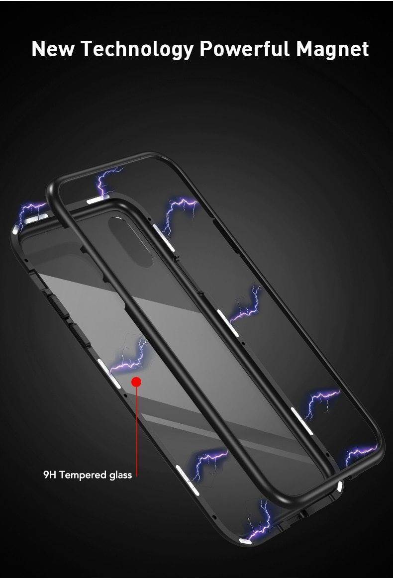 Clear Protective iPhone Glass Phone Case Cover - Yeezlab