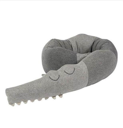 Soft Cotton Baby Pillow Crocodile House Design
