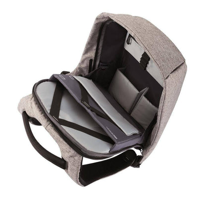 Stylish College Backpack with USB Laptop Compartment