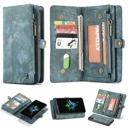 Premium Leather Phone Flip Cover Case
