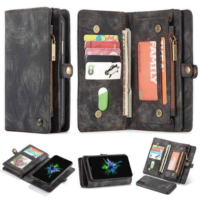 Premium Leather Phone Flip Cover Case - Yeezlab