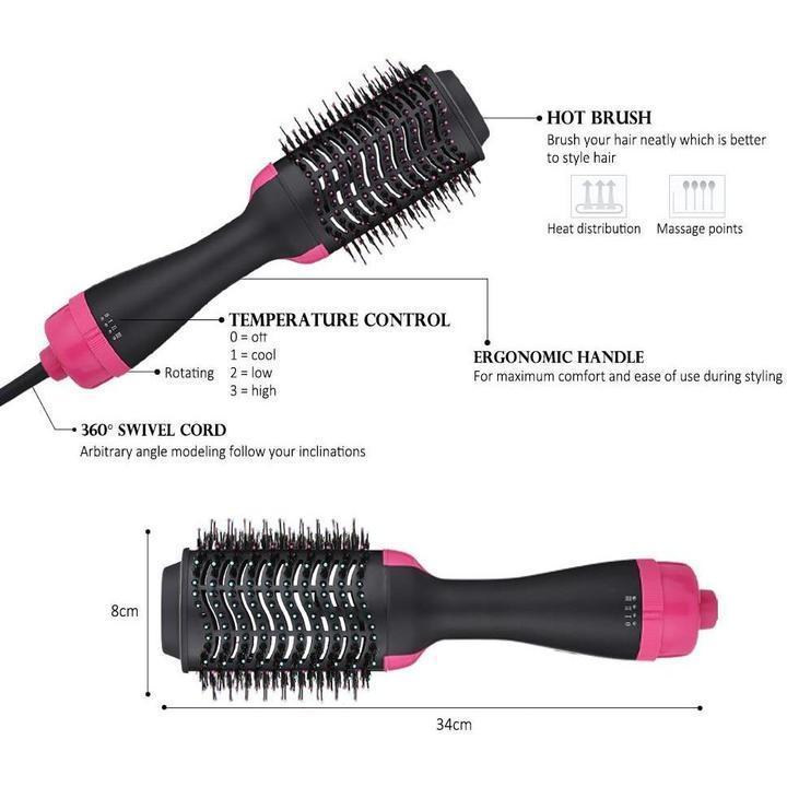 Stylish 2 in 1 Hair Dryer and Styler