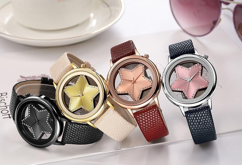 Elegant Crystal Hollow Fashion Women's Watch - Yeezlab
