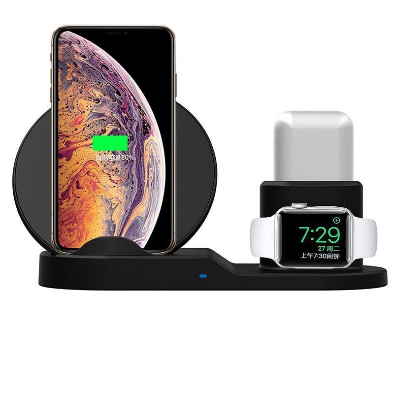 Quick Charge 3 in 1 Wireless Charging Station - Yeezlab