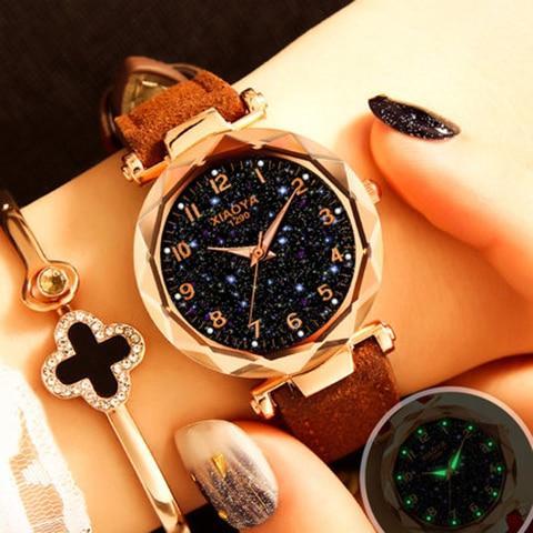 Fashion Galaxy Star Ladies Wristwatch Bracelet