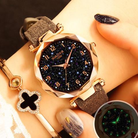Fashion Galaxy Star Ladies Wristwatch Bracelet