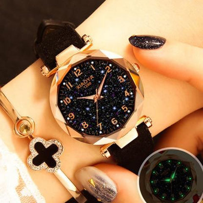 Fashion Galaxy Star Ladies Wristwatch Bracelet - Yeezlab