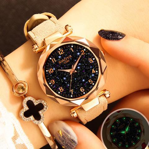 Fashion Galaxy Star Ladies Wristwatch Bracelet
