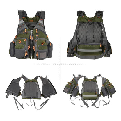 Premium Adult Fishing Safety Vest