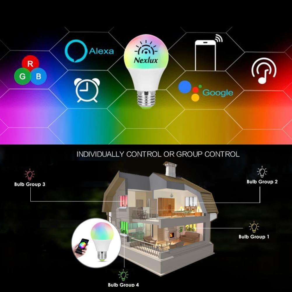 Smart WiFi LED Bulb - Intelligent Home Lighting