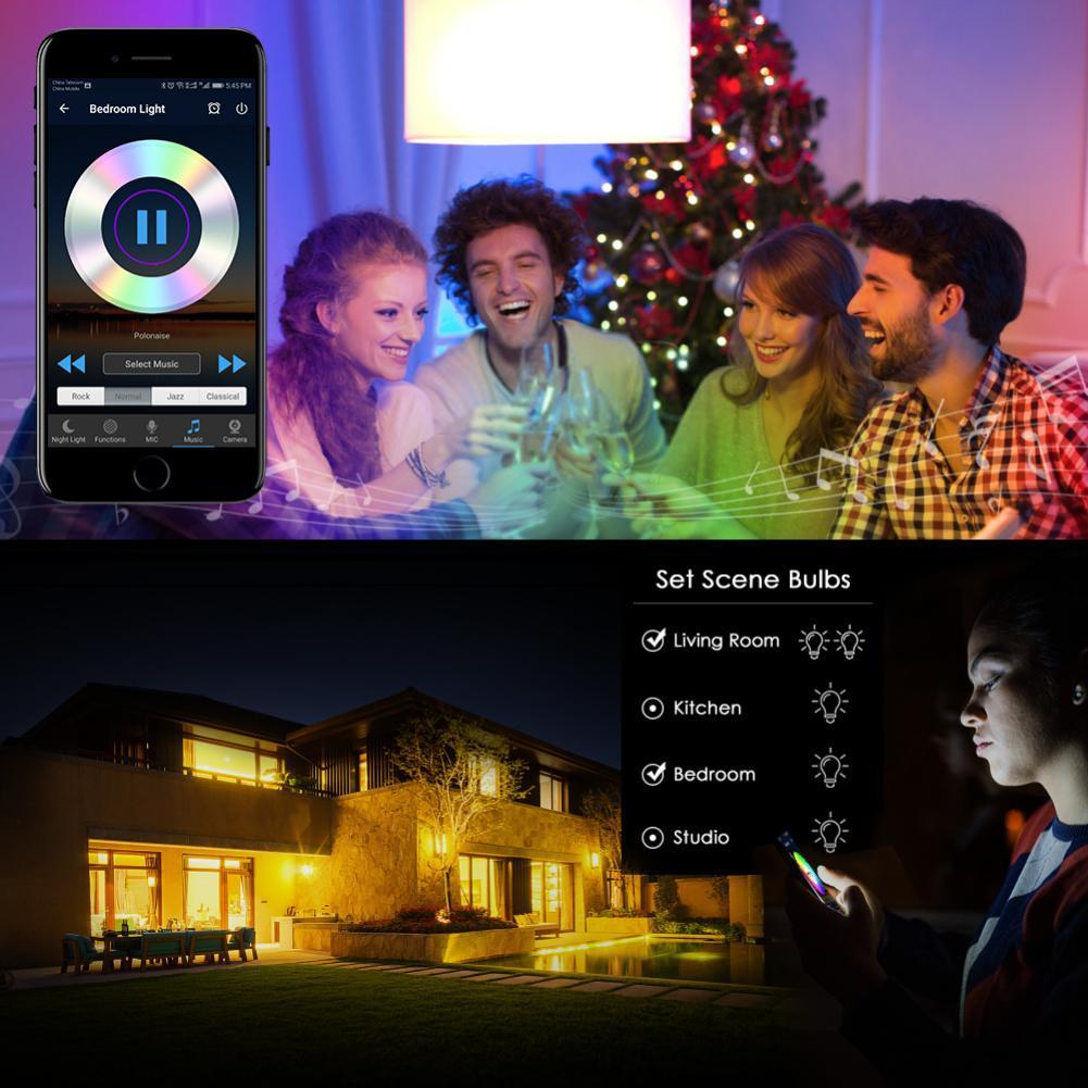 Smart WiFi LED Bulb - Intelligent Home Lighting