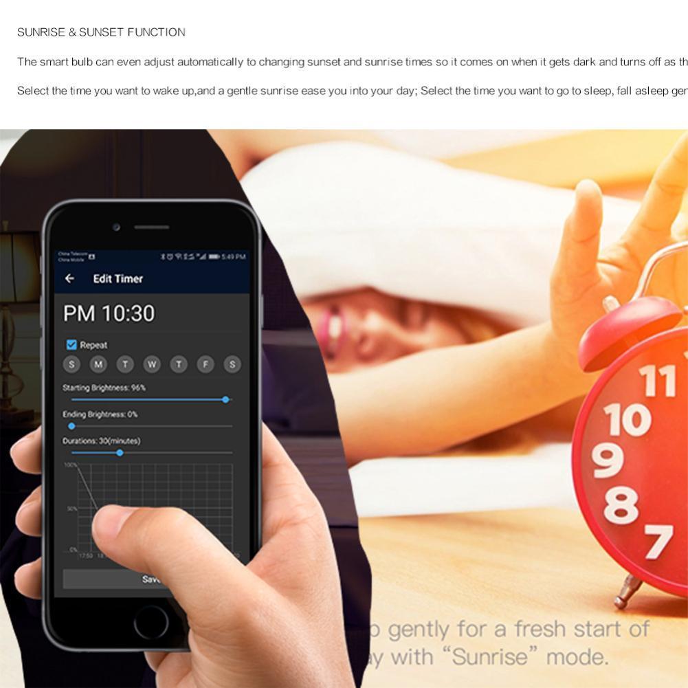 Smart WiFi LED Bulb - Intelligent Home Lighting