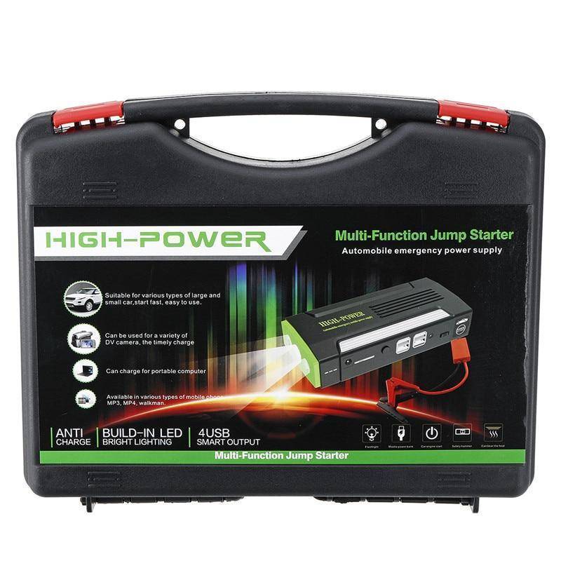 Portable 12V Car Battery Jump Starter Emergency Kit - Yeezlab