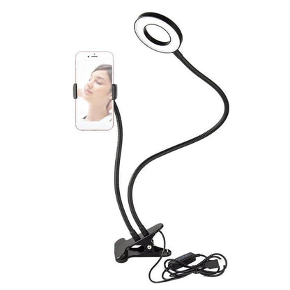 Portable Phone Stand with LED Selfie Light - Yeezlab