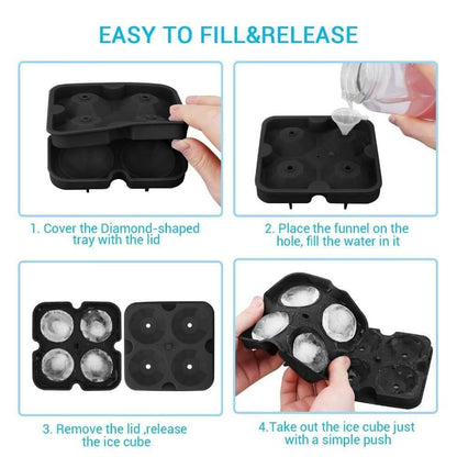 Fun Silicone Ice Cube Tray Maker