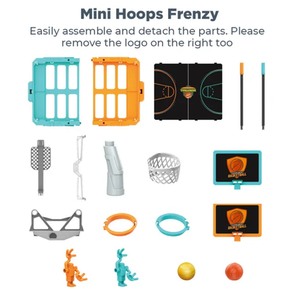 Fun Mini Basketball Hoop Set for Kids