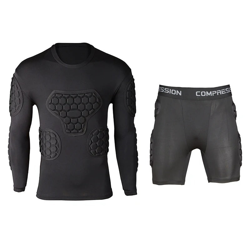 High Quality Football Goalie Kit Men's Protective Gear Set