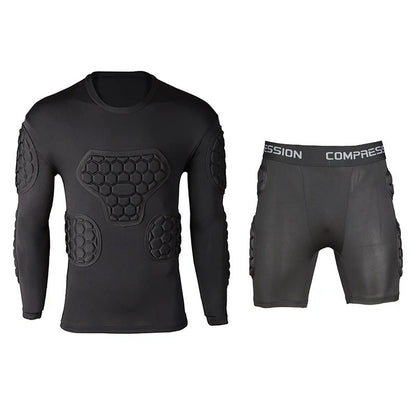 High Quality Football Goalie Kit Men's Protective Gear Set