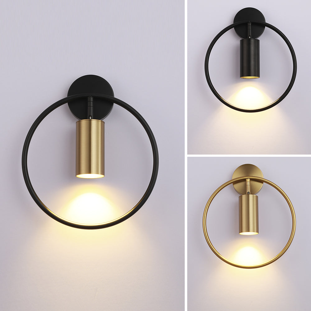 Luxurious Gold LED Wall Lamp