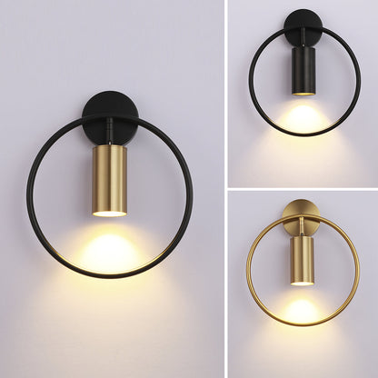 Luxurious Gold LED Wall Lamp