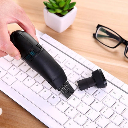 Compact Keyboard Vacuum Cleaner Dust Remover