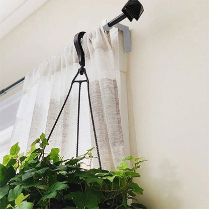 Easy Install Curtain Rod Bracket (2 Pack)