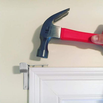 Easy Install Curtain Rod Bracket (2 Pack)