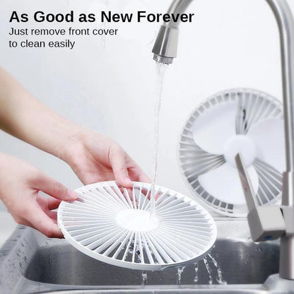 Portable Compact Foldable Rechargeable Fan