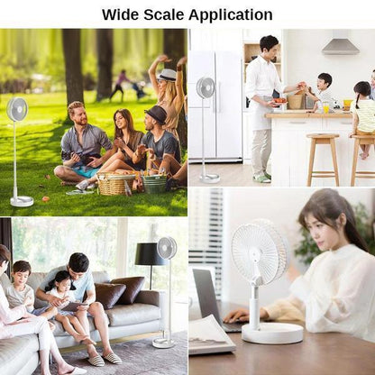Portable Compact Foldable Rechargeable Fan