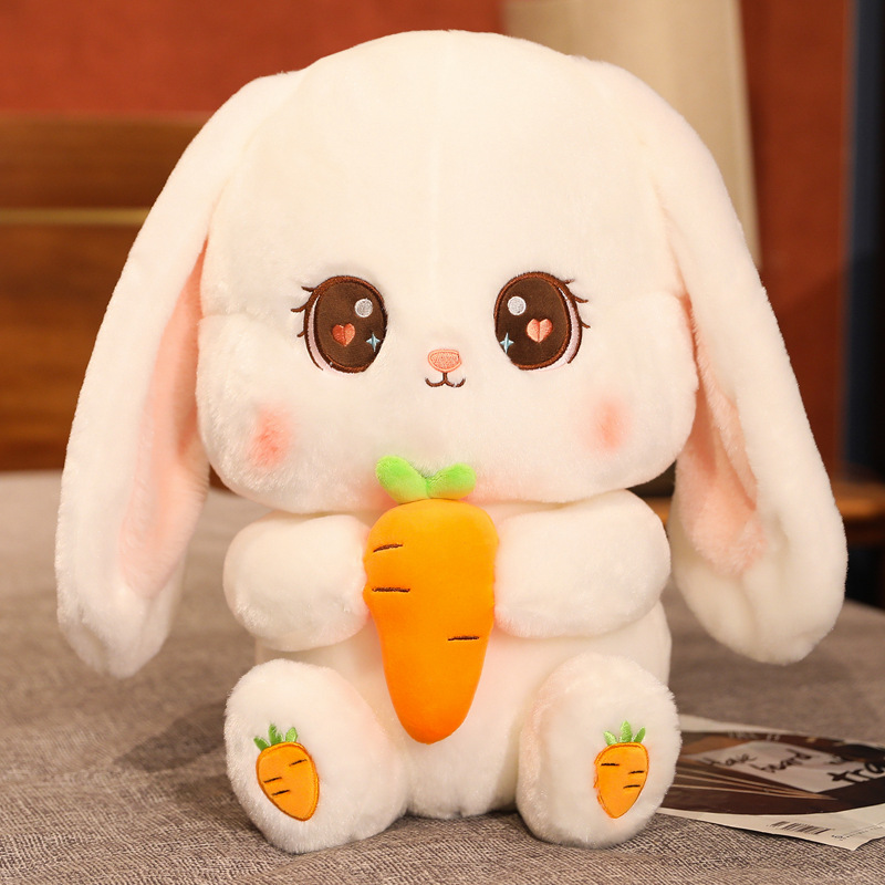 Soft Cuddly Bunny Plush Pillow