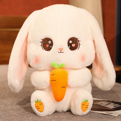 Soft Cuddly Bunny Plush Pillow