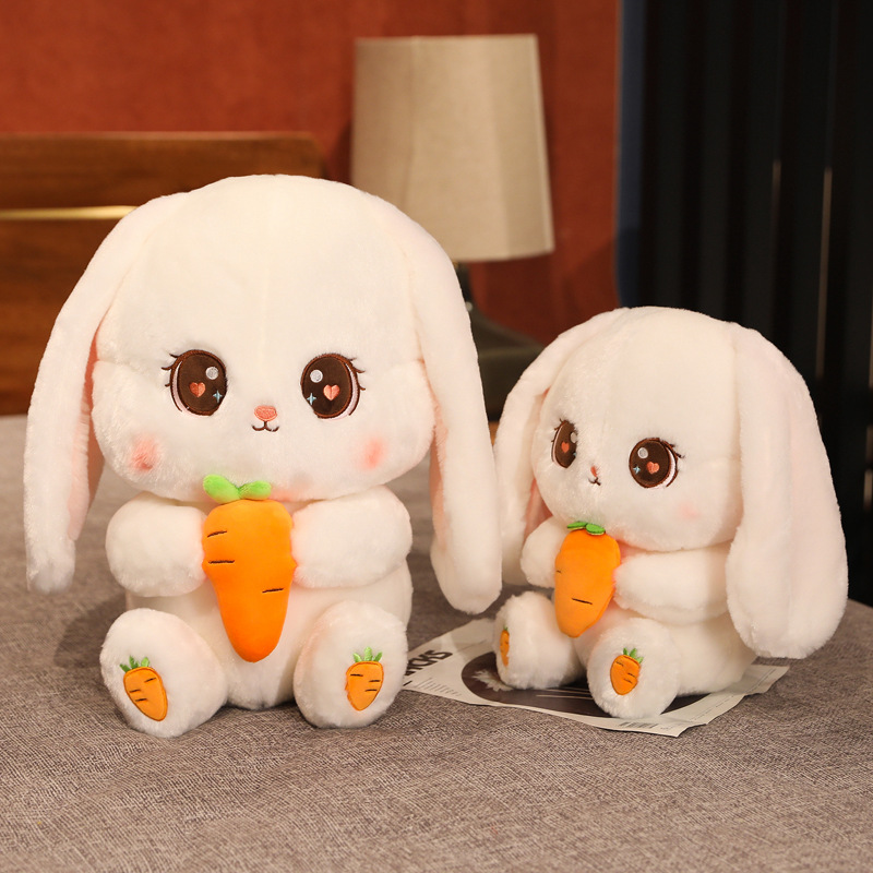 Soft Cuddly Bunny Plush Pillow