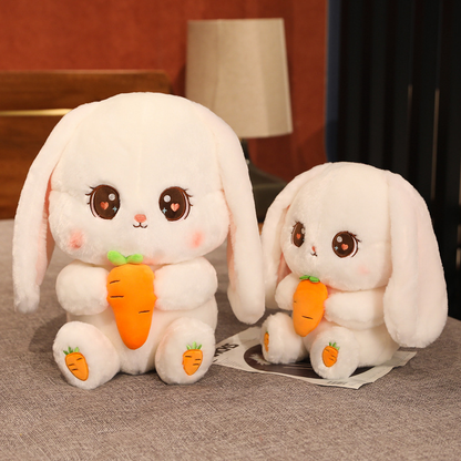 Soft Cuddly Bunny Plush Pillow