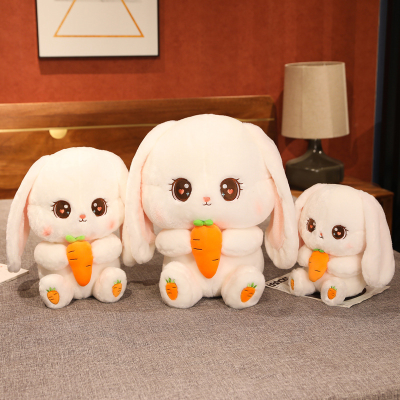Soft Cuddly Bunny Plush Pillow