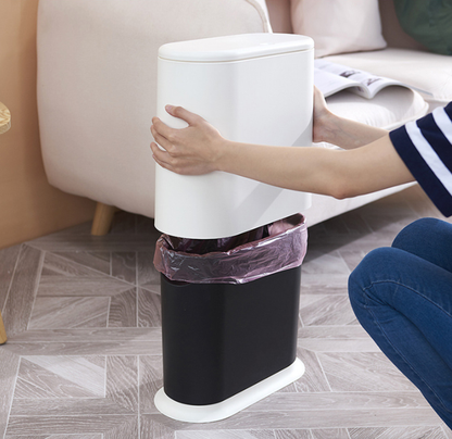 Eco Friendly Dual Section Recycling Bin
