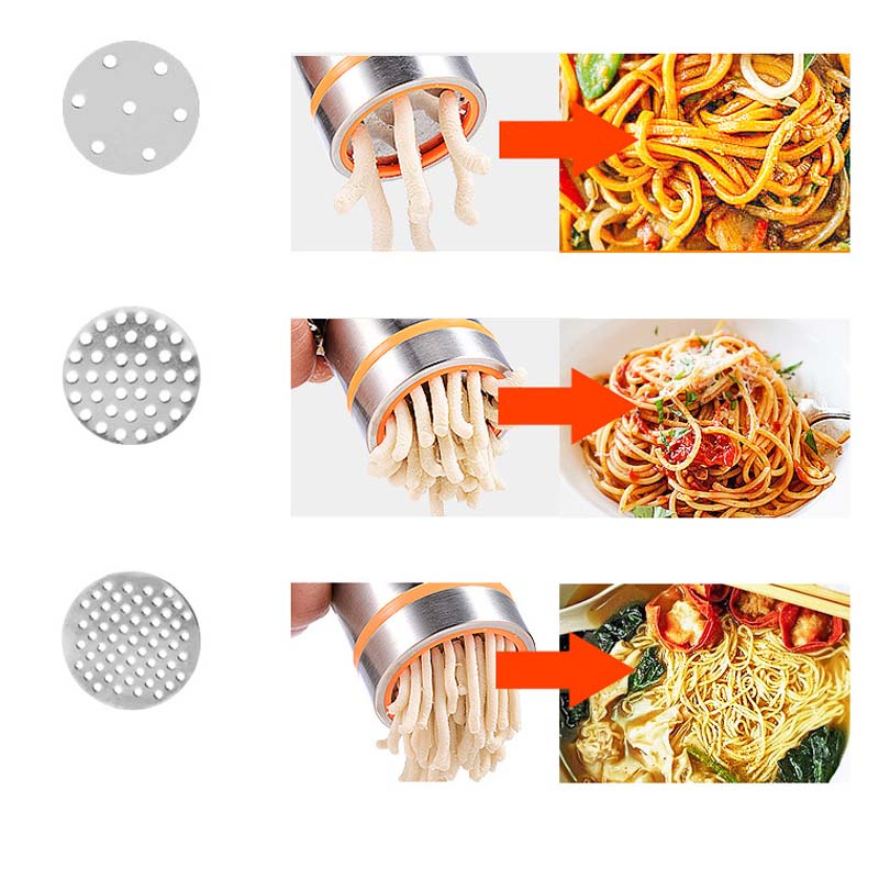 Premium Manual Pasta Maker Stainless Steel Machine