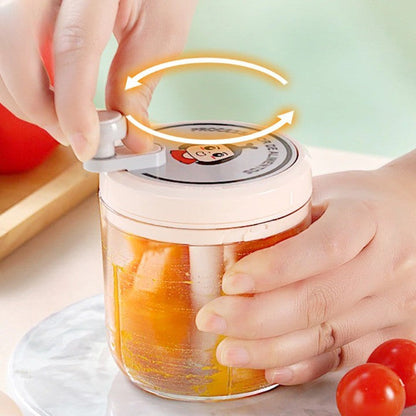 Compact Easy Manual Garlic Food Chopper