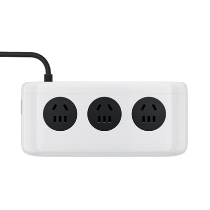 Compact USB Charging Power Strip Station