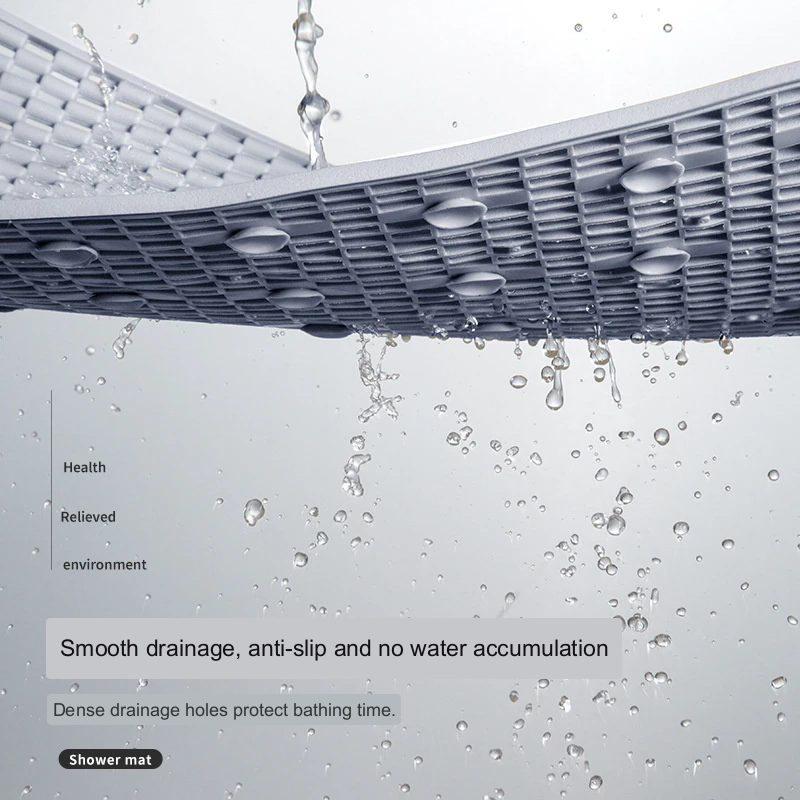 Non-Slip Ventilated Water Resistant Bath Mat
