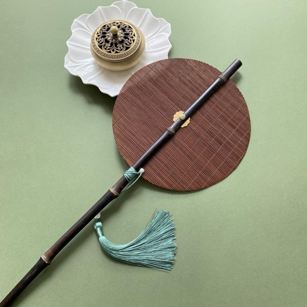 Portable Natural Bamboo Folding Fan
