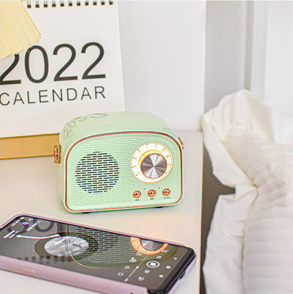 Compact Bluetooth Portable Wireless Speaker Radio