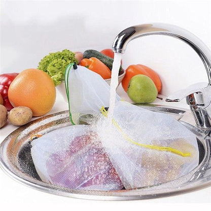 Breathable Kitchen Storage Bags (12 Pack)