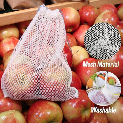 Breathable Kitchen Storage Bags (12 Pack)