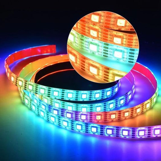 RGB Light Strip Kit - Music Sync Color Changing Lights for Room Party - Yeezlab